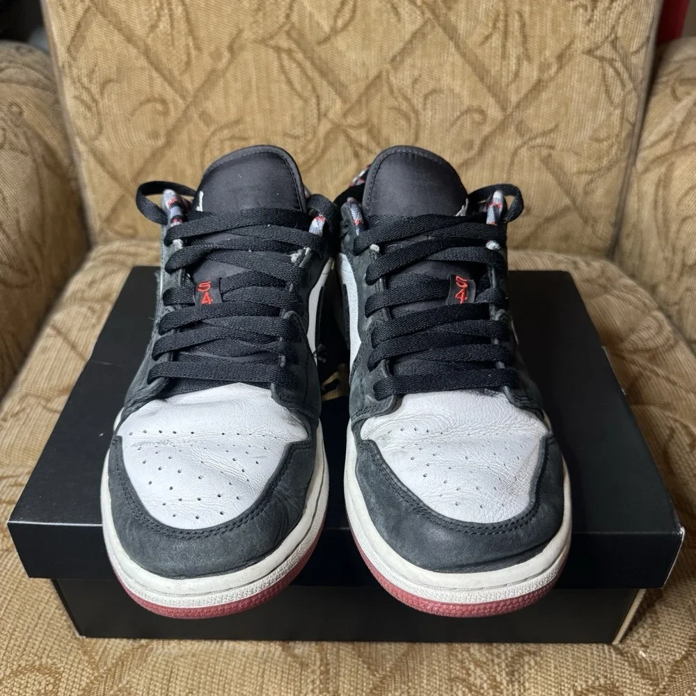 Size‎ 9 - Air Jordan 1 Low Quai 54 2021 Preowned w/ Laces + Box DM0095-106